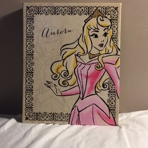 Canvas art princess aurora sleeping beauty Disney